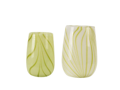 Zinnia Vase, kalk