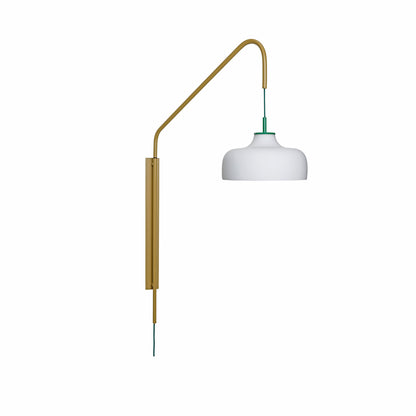 Nåværende vegglampe grønn - 71x30xh111cm, E27