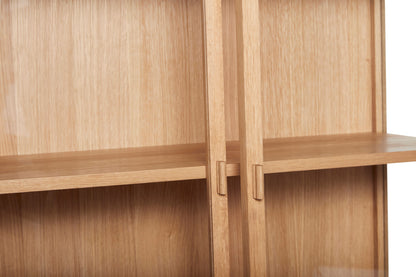 Hübsch Panorama Vitrineskap Large Natural