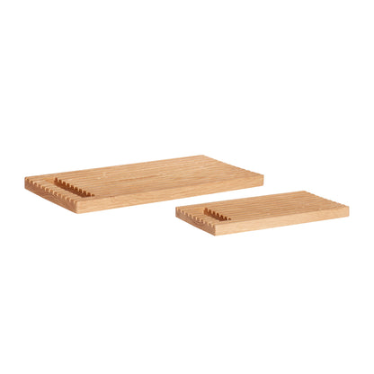 Hübsch Alley Cutting Boards Nature (sett med 2)