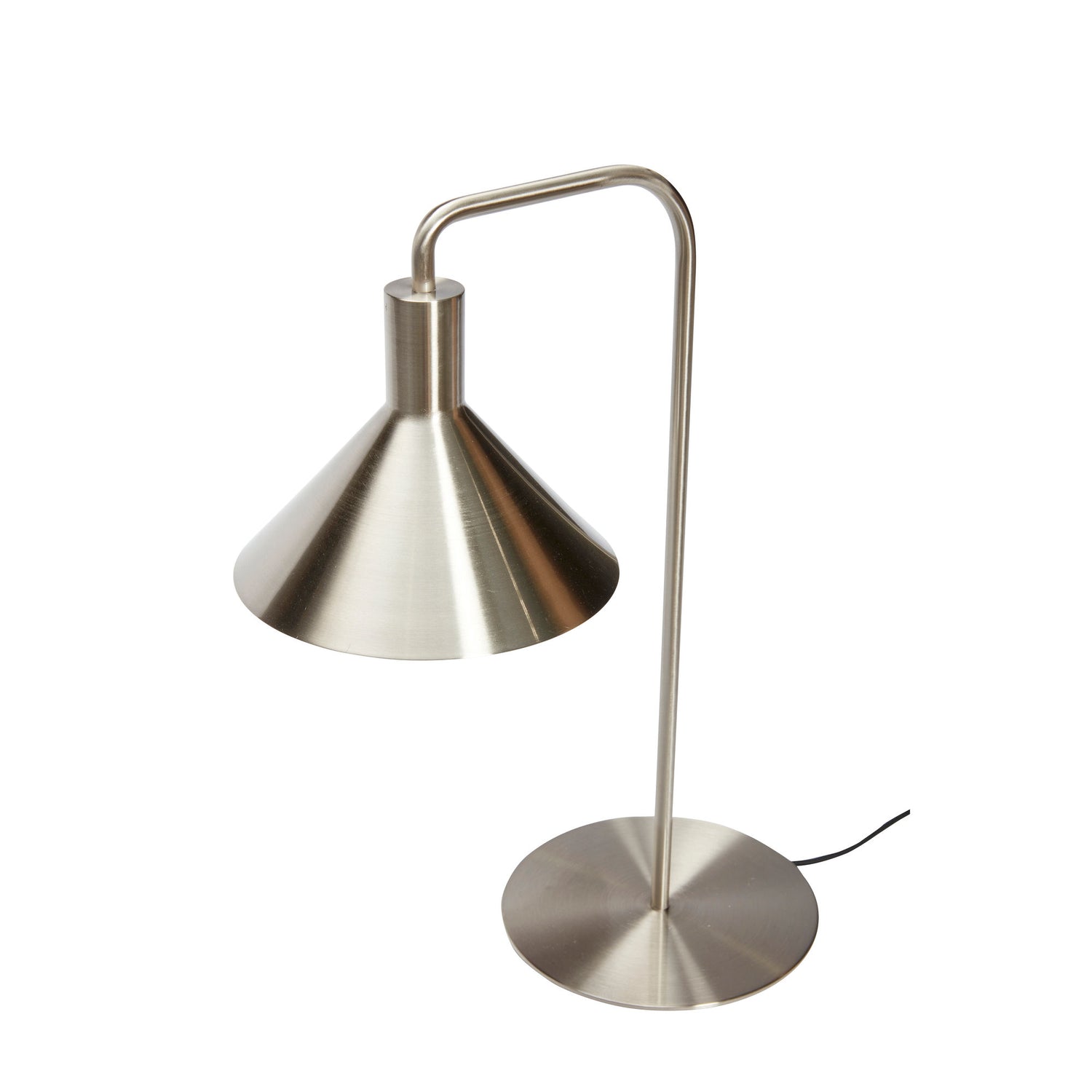 Solo bordlampe nikkel - Ø37XH50cm, E27