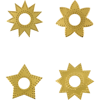 Ring Stearin Lights, Hring, Antikk rotfinish