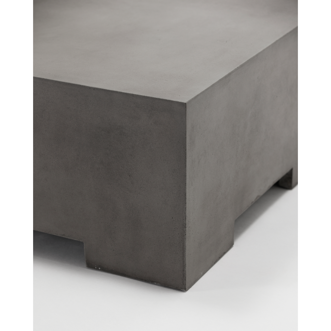 House Doctor - Table, Kreta, Gray - L: 82 cm, W: 82 cm, H: 35 cm