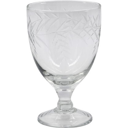 Huslege - Vinglass, Crys, Ready - H: 13 cm, DIA: 8 cm