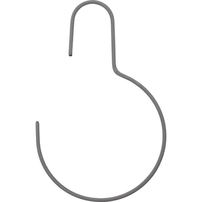 Huslege - Round Hanger, Wire, Light Grey - W: 13,5 cm, H: 21,5 cm