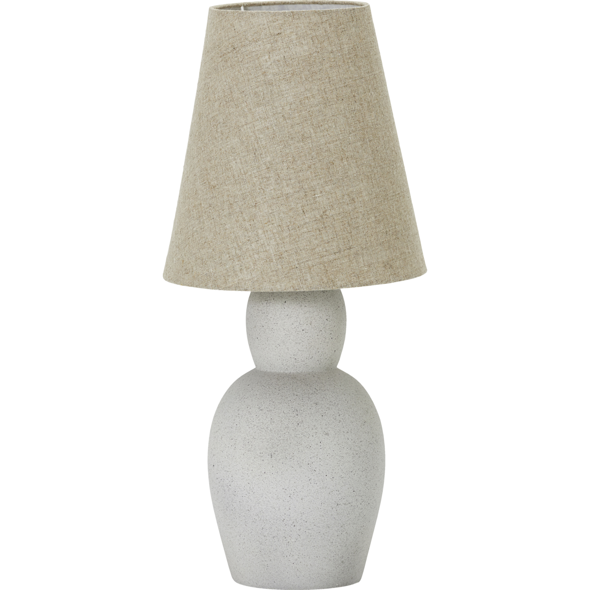 Bordlampe inkl. Lampshade, Hdorga, sand