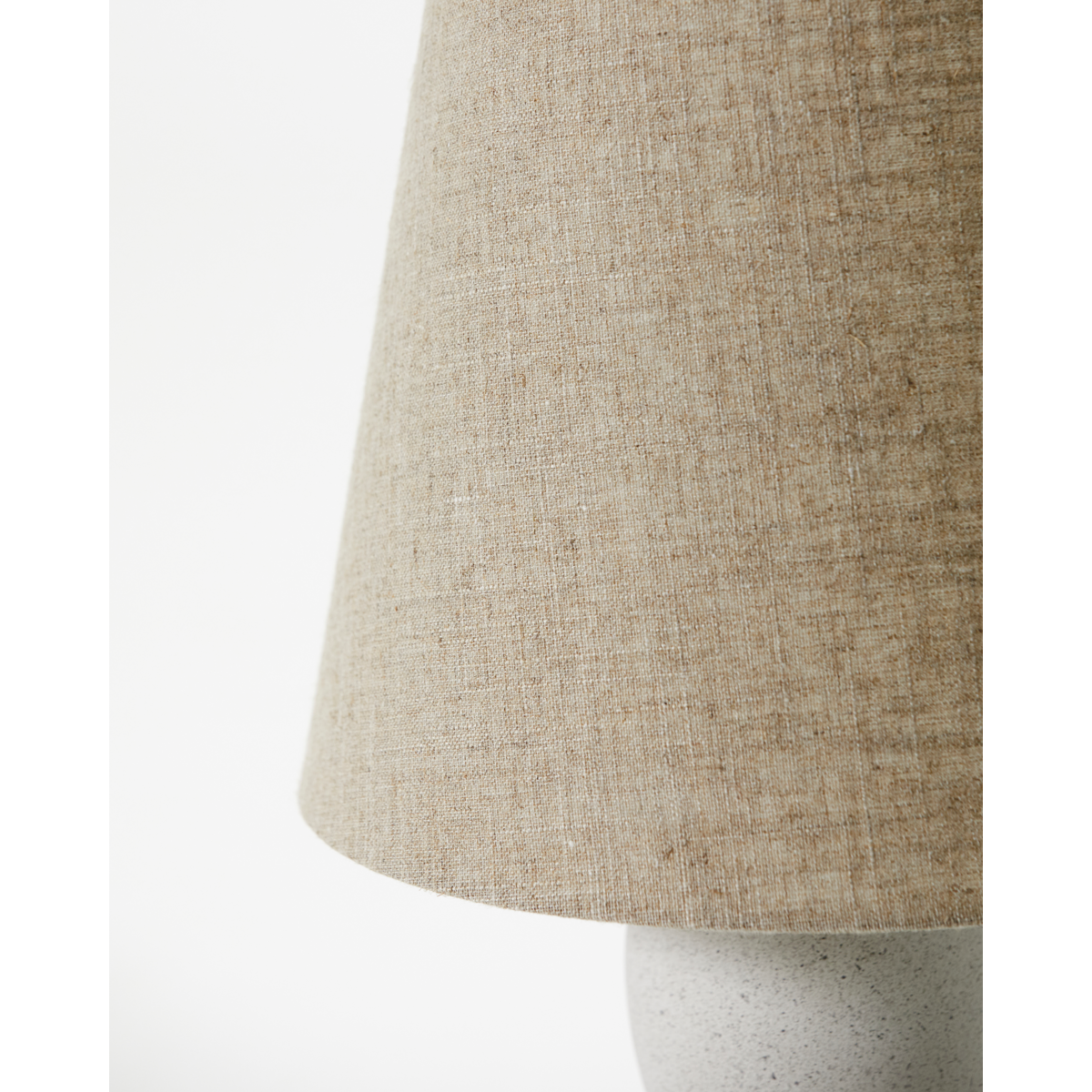 Bordlampe inkl. Lampshade, Hdorga, sand