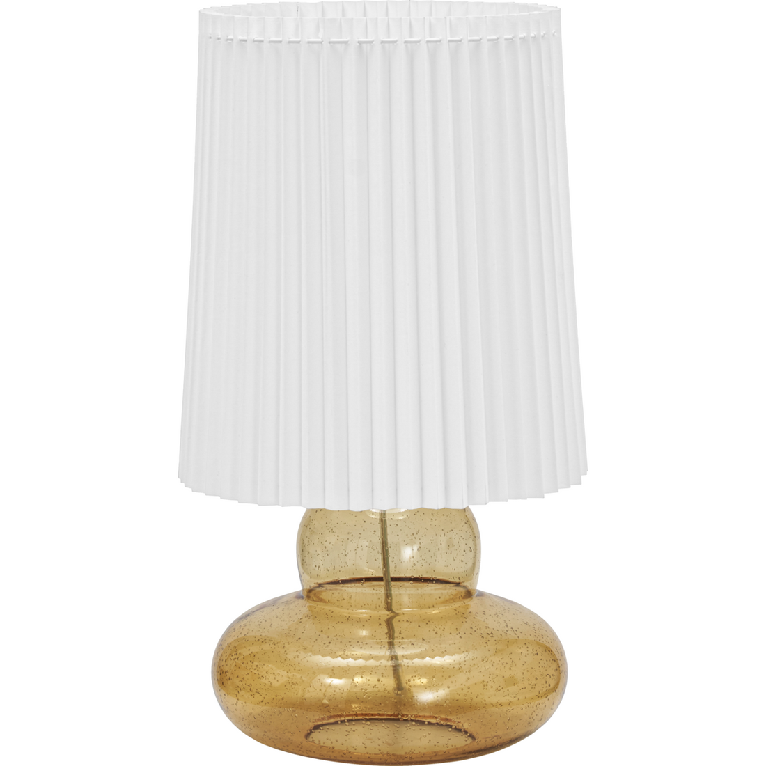 Bordlampe inkl. Lampshade, Hdribe, Amber