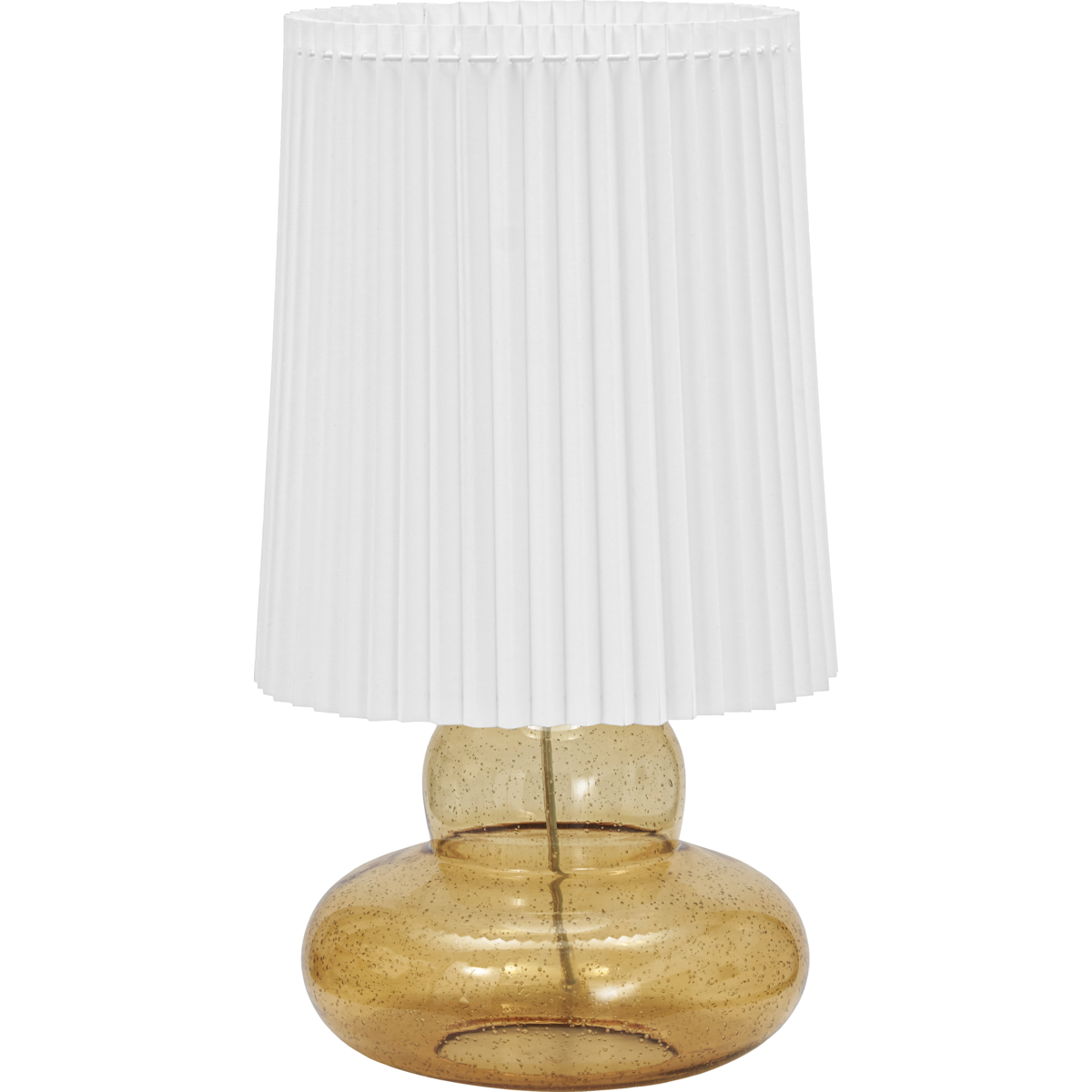 Bordlampe inkl. Lampshade, Hdribe, Amber