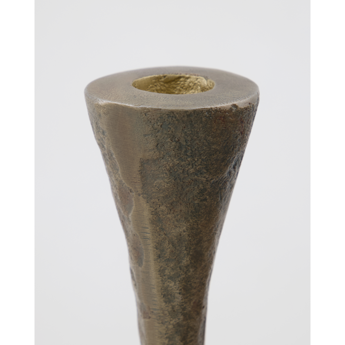 Candlestick, Hdstada, Antik messing