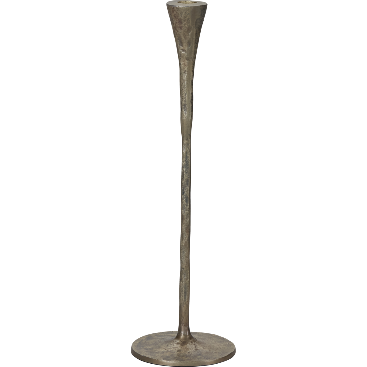 Candlestick, Hdstada, Antik messing