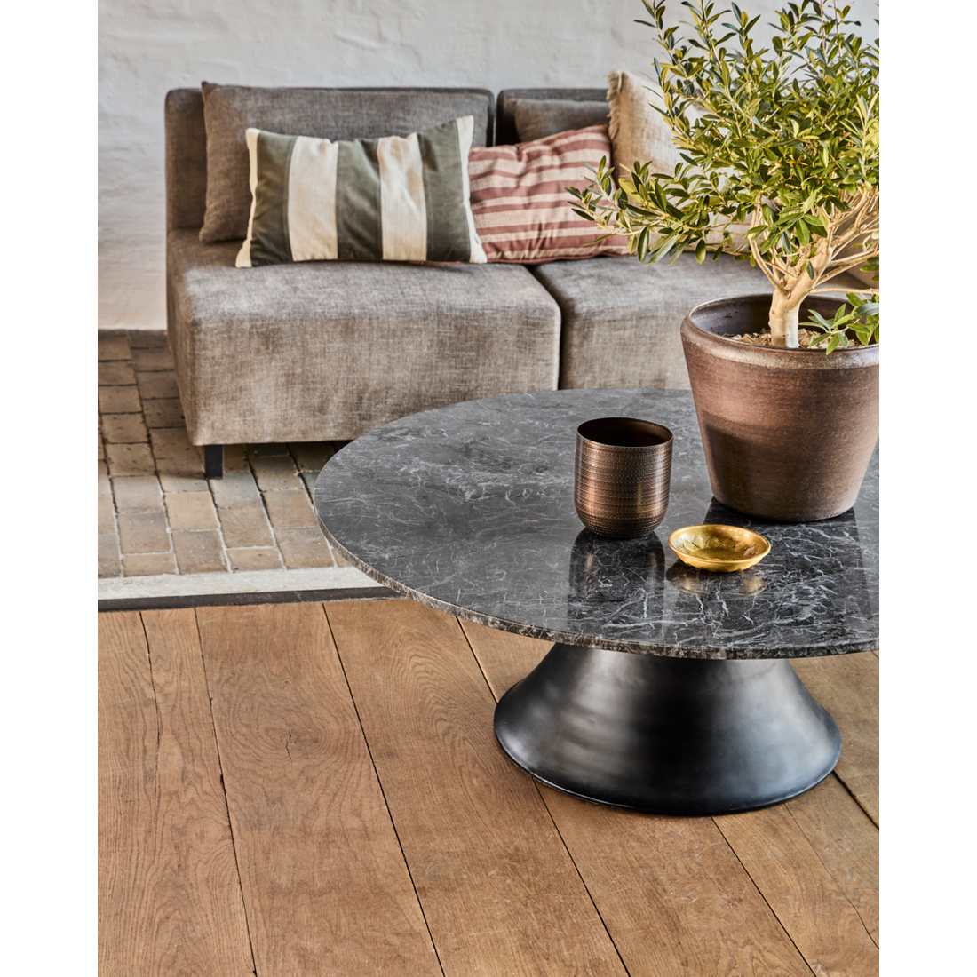 Salongbord, hdgaya, brun