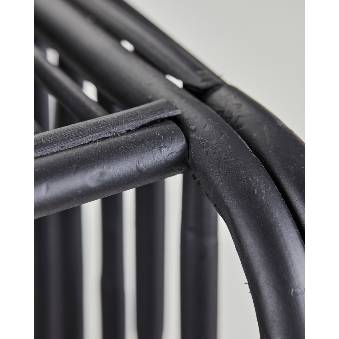 Sidebord, hdhelf, svart