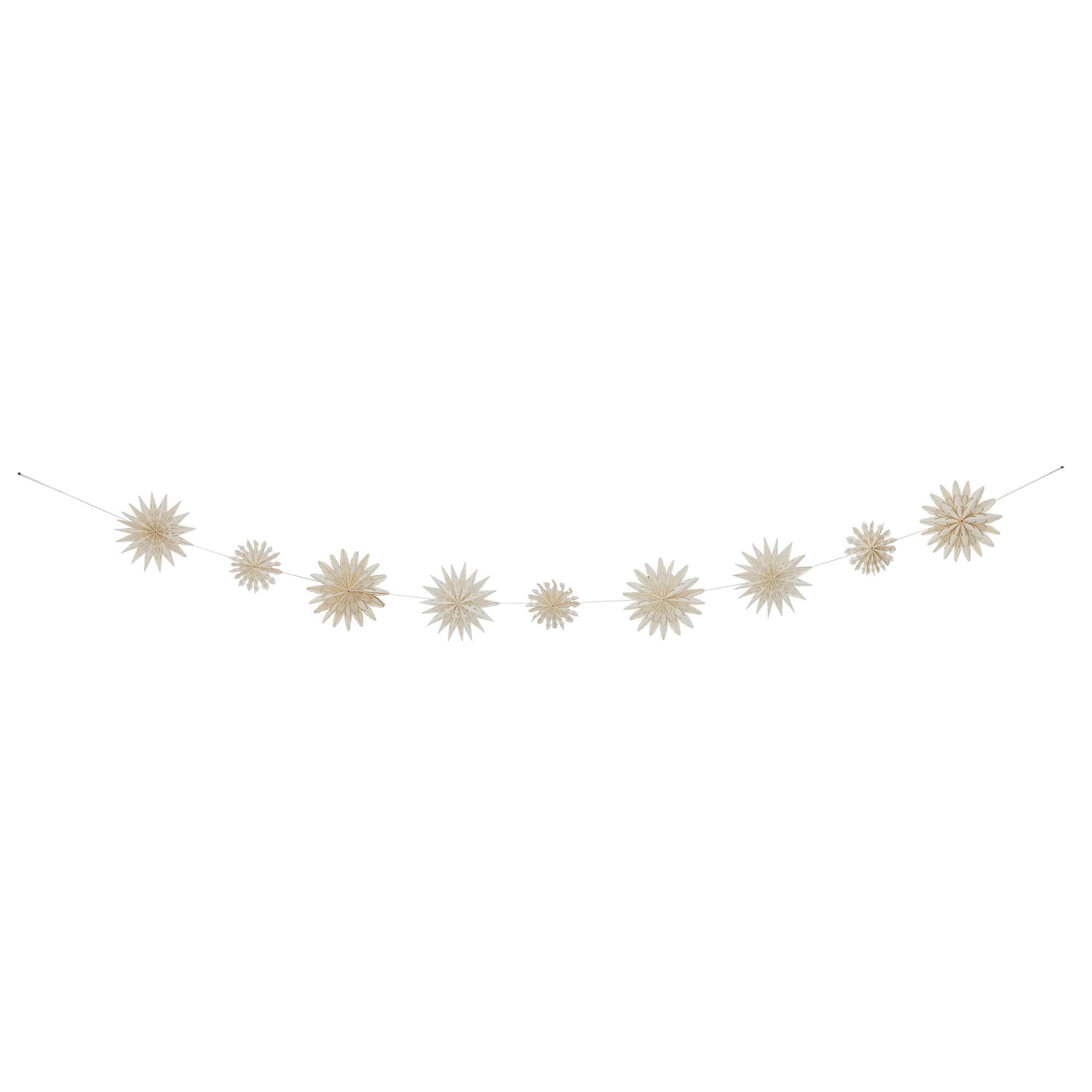Bloomingville Bellac Garlands, White, FSC® Mix, Paper