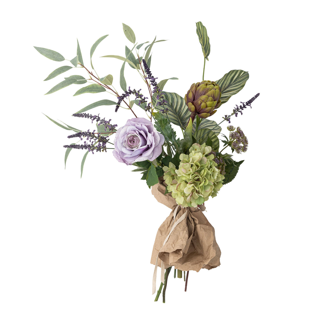 Bloomingville Whisper Bouquet, lilla, kunstige blomster