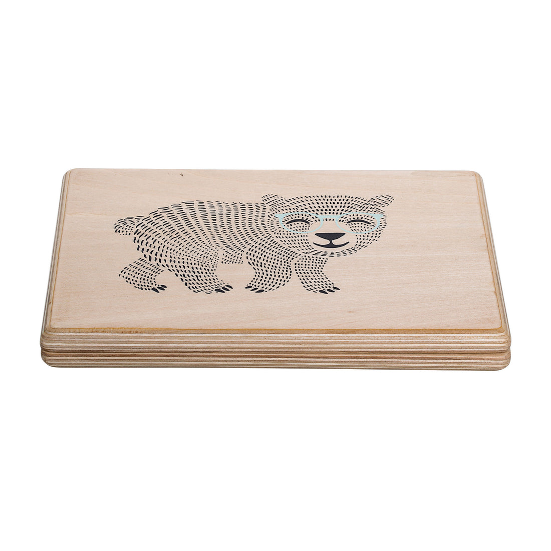 Bloomingville Mini Elena Toy Computer, Nature, FSC®100% kryssfiner