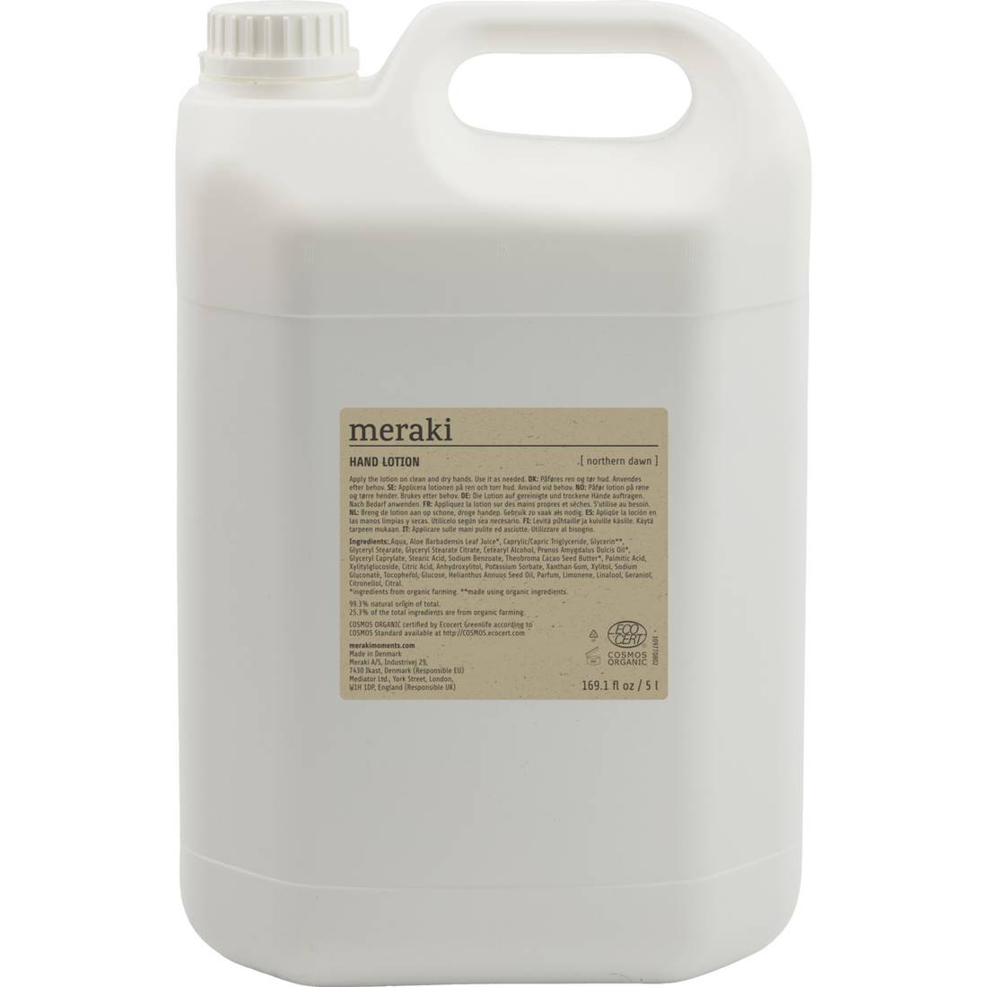 Håndlotion, Northern Dawn, påfyll 5 liter