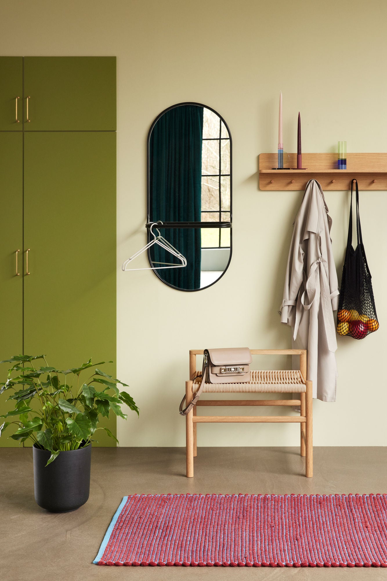 Space Knekkstativ Stor Natur - 80x12xh20cm