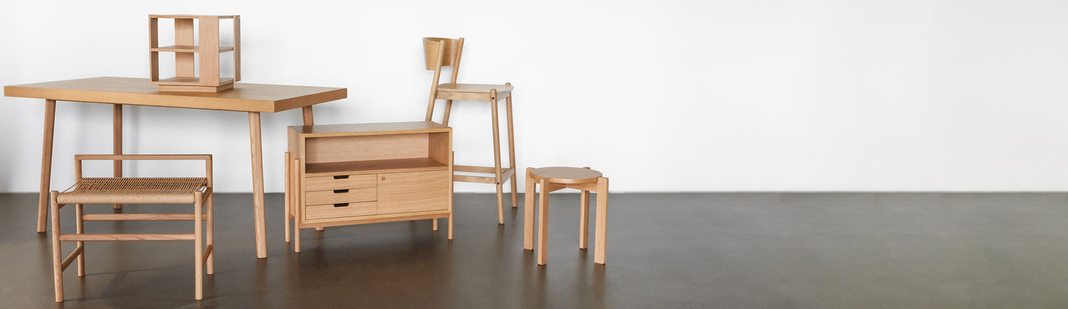 Skrå barstol Natural - 50x55xh103cm