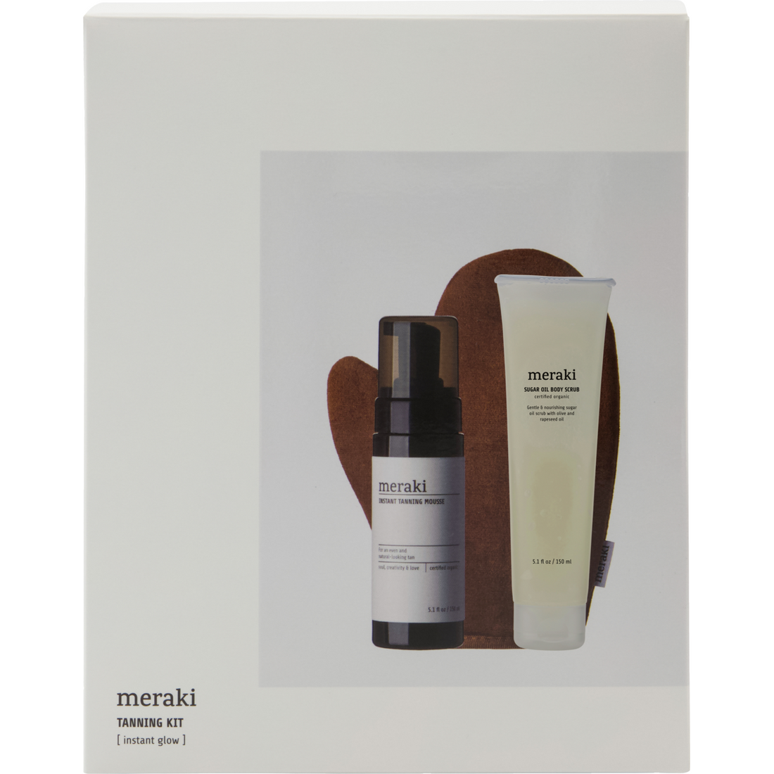 Gaveeske, Meraki Tanning Kit, White