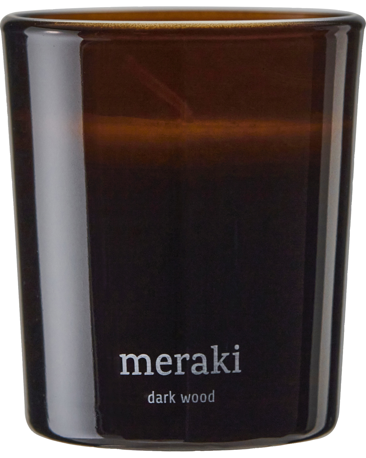 Duftlys, mørkt tre, 60 g