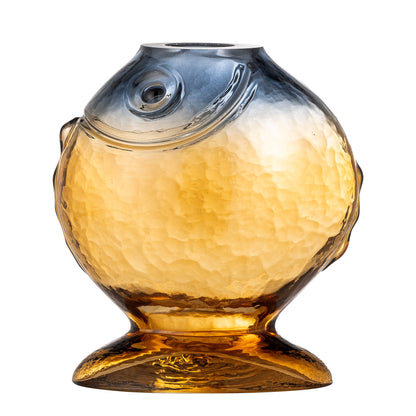 Kreativ samling Varga Vase, gul, glass