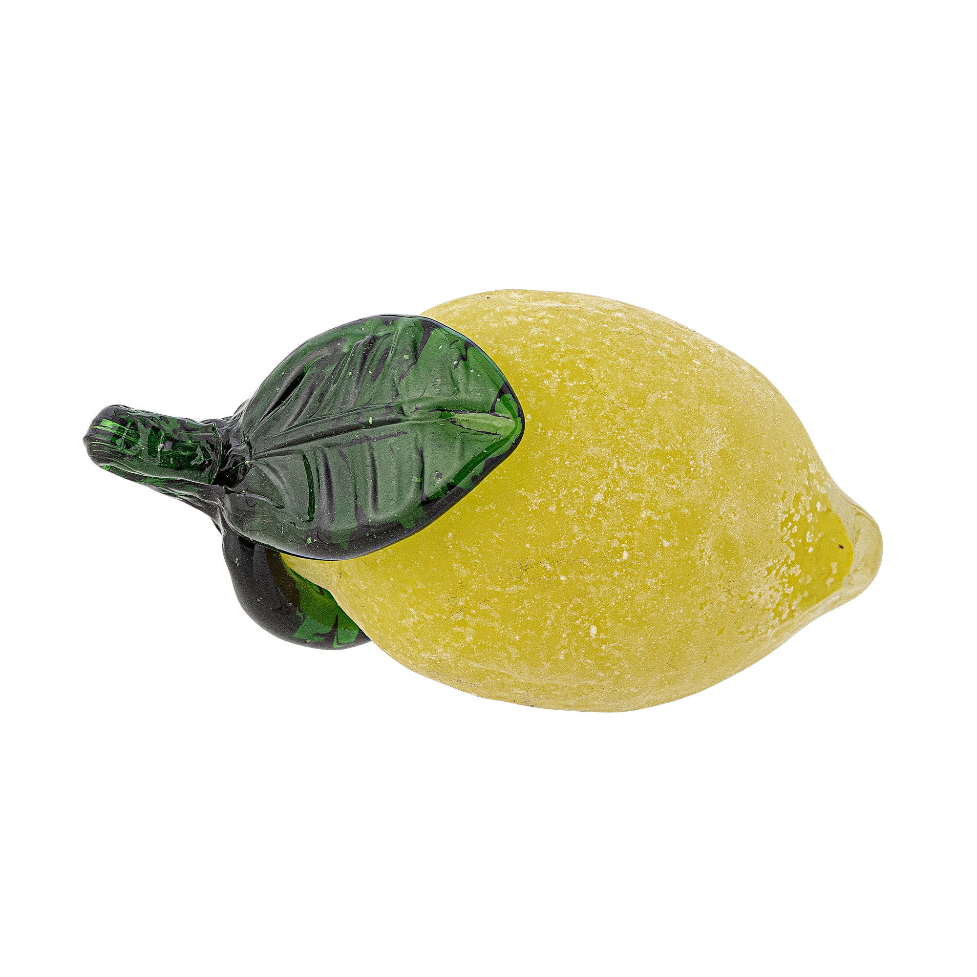 Kreativ samling limone deko, gult, glass