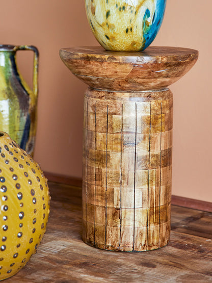 Creative Collection Yasme Side Table, Nature, Mango