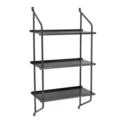 Bloomingville Sindre Shelf, Black, Metal
