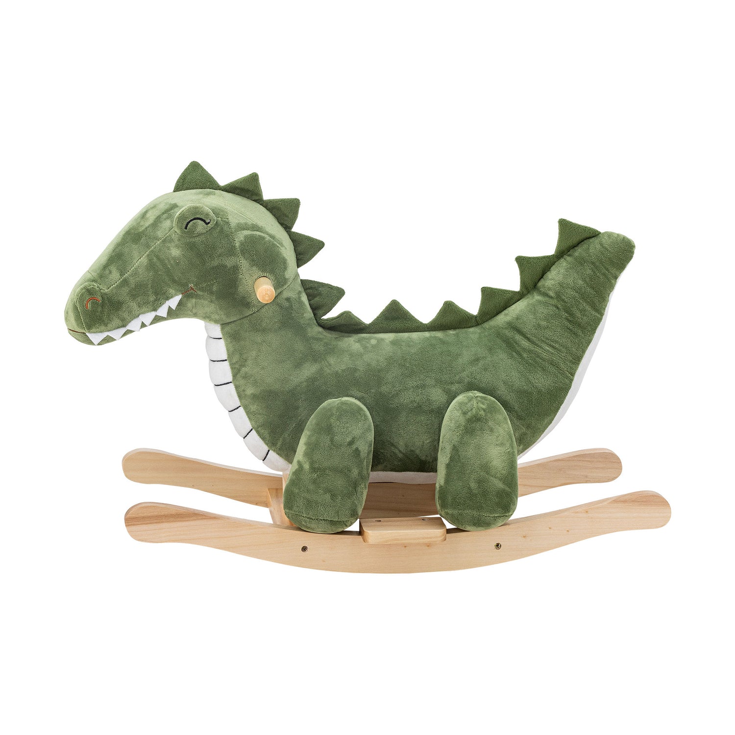 Bloomingville Mini Arnie Rocking Toy, Crocodile, Green, Polyester