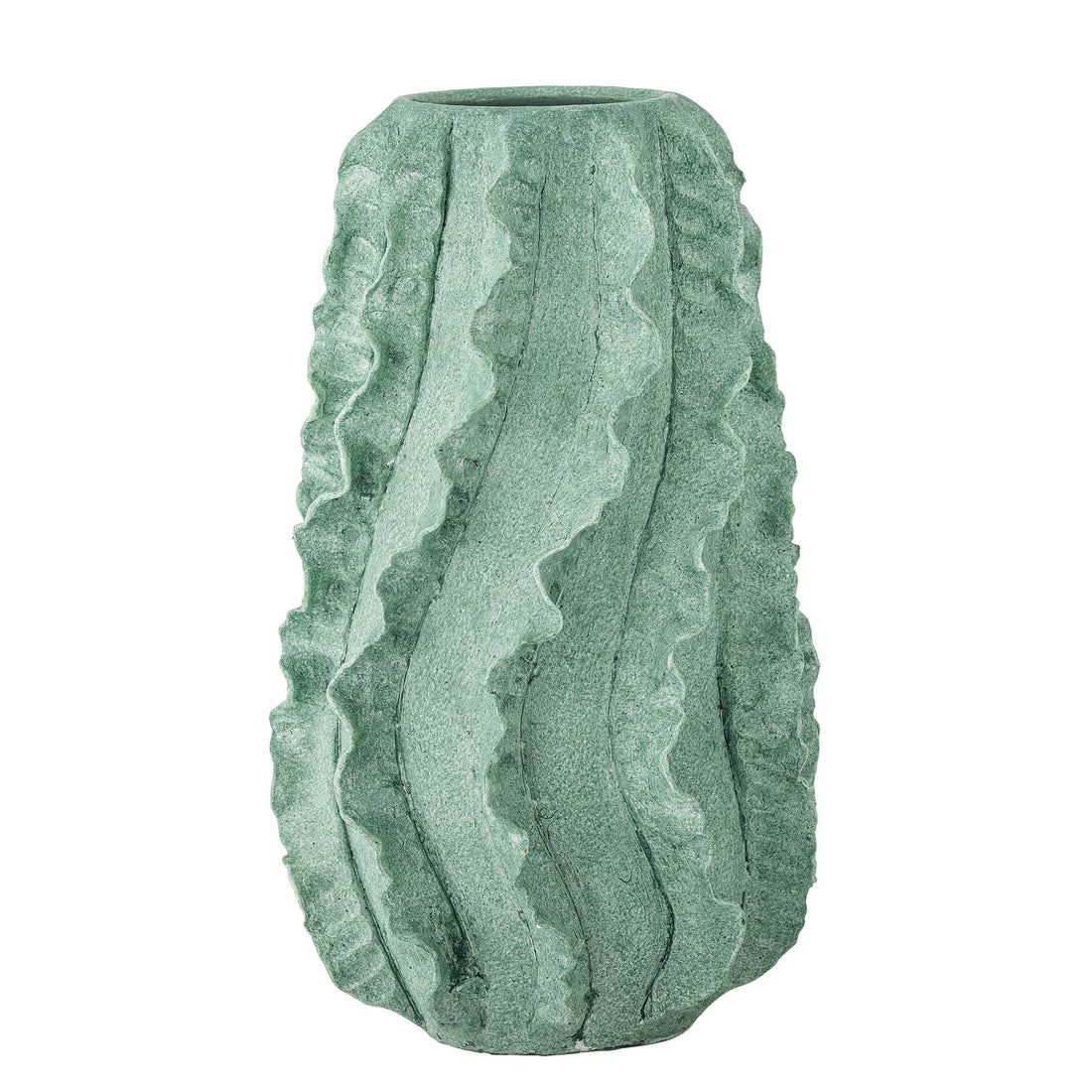 Creative Collection Natika Deko Vase, Green, Terracotta