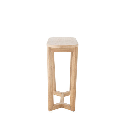 Creative Collection Serrone Console Table, Nature, Rubber Tree