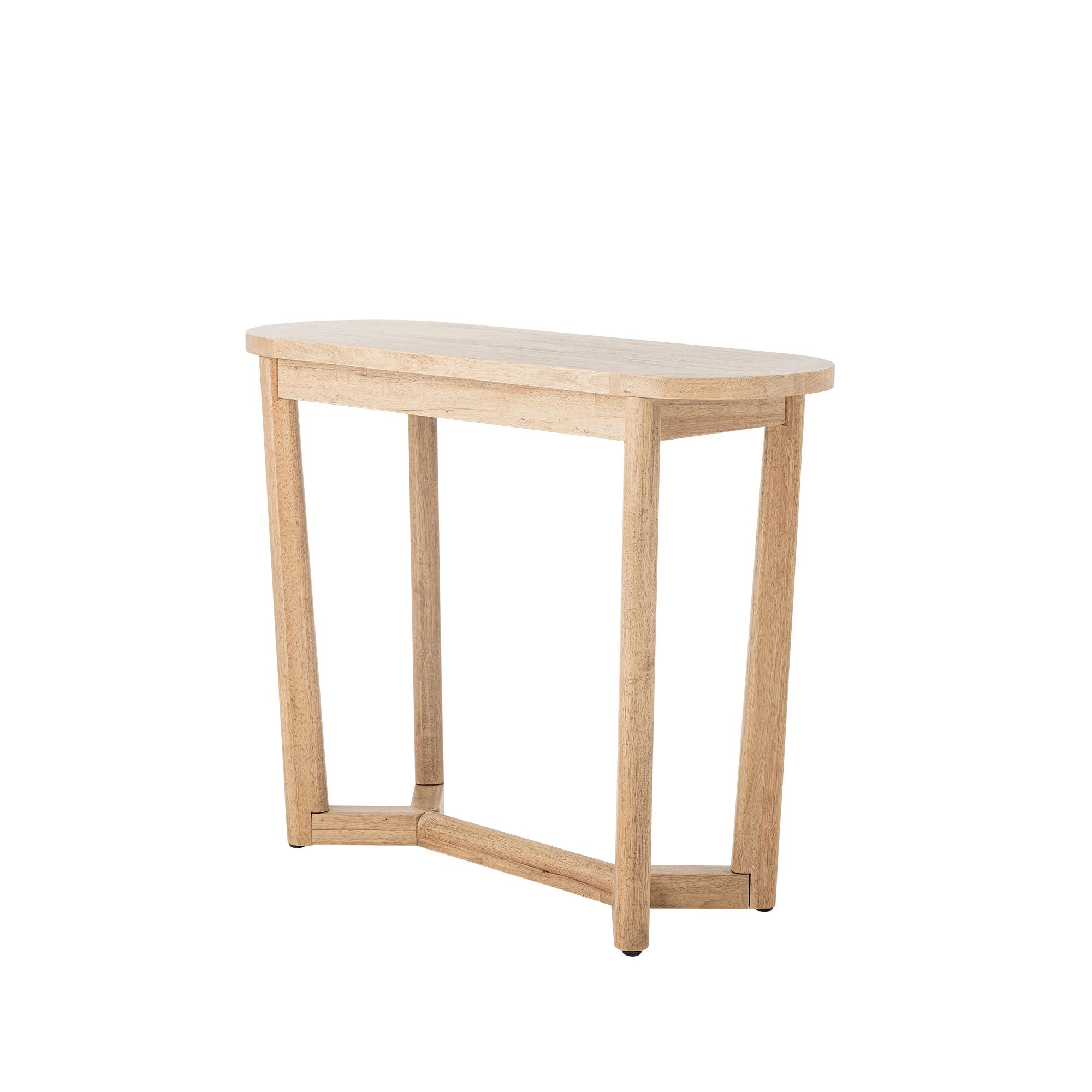 Creative Collection Serrone Console Table, Nature, Rubber Tree