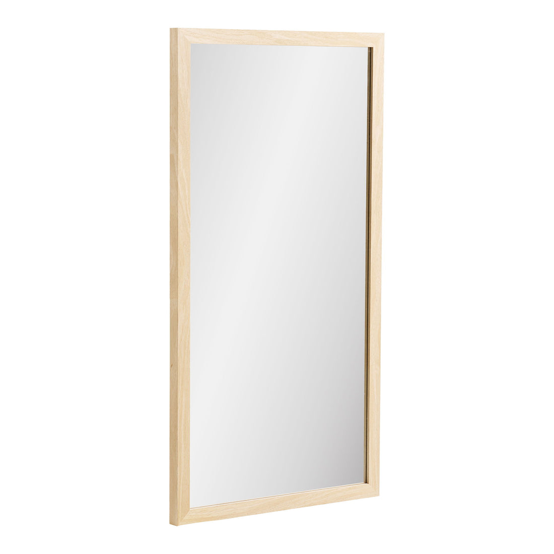 Scottsdale Wall Mirror - Wall Mirror, Wooden Frame, Nature 45x75 cm