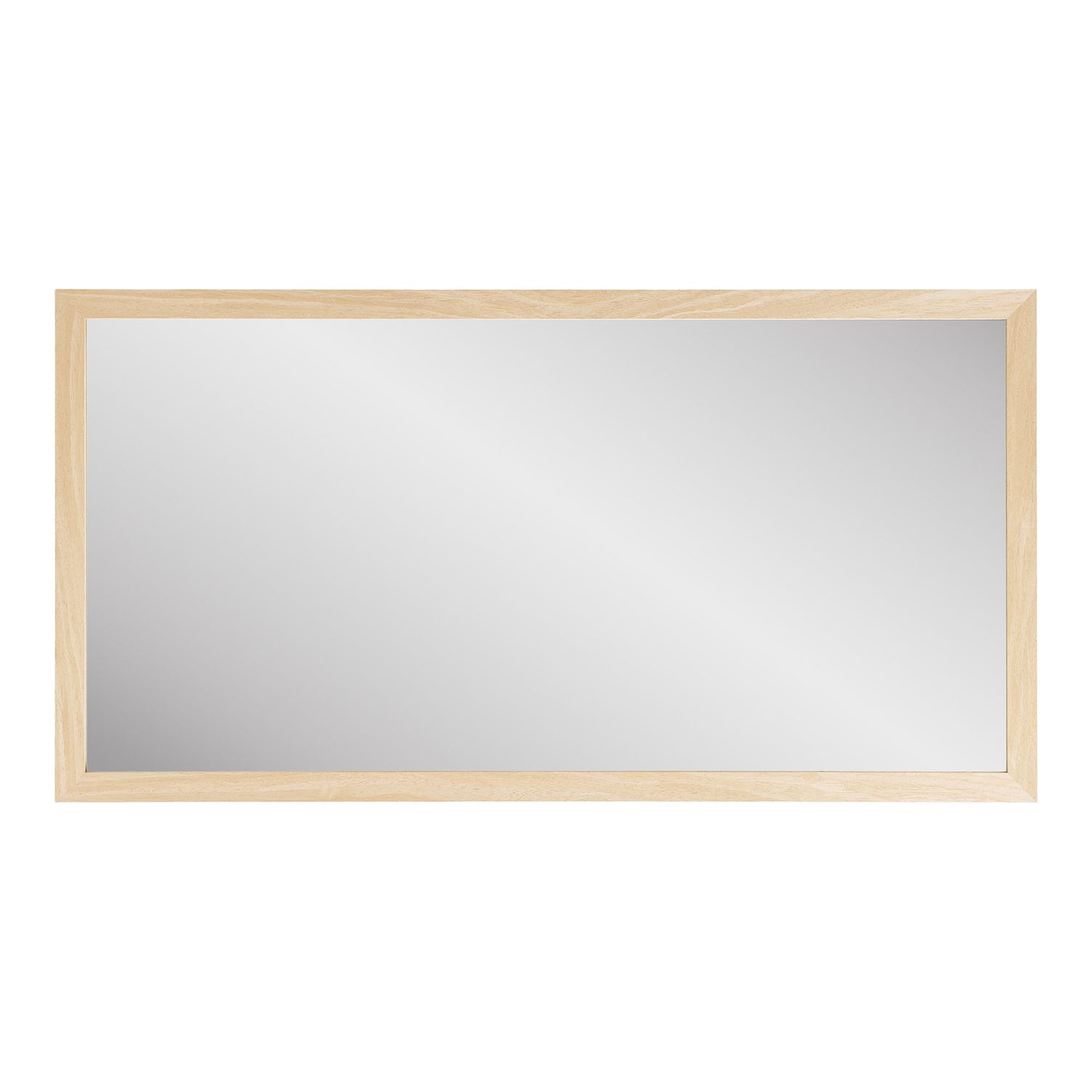 Scottsdale Wall Mirror - Wall Mirror, Wooden Frame, Nature 45x75 cm