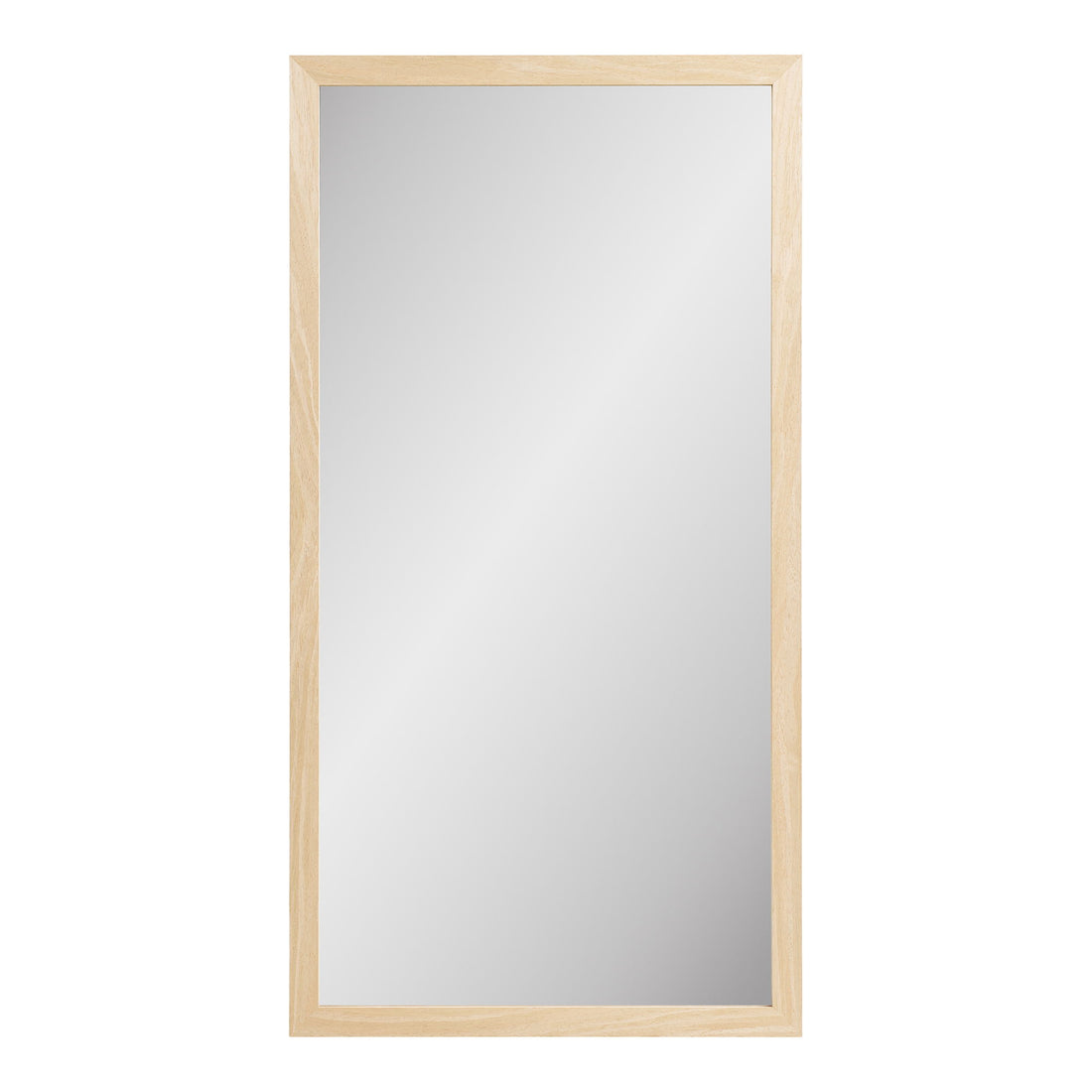 Scottsdale Wall Mirror - Wall Mirror, Wooden Frame, Nature 45x75 cm
