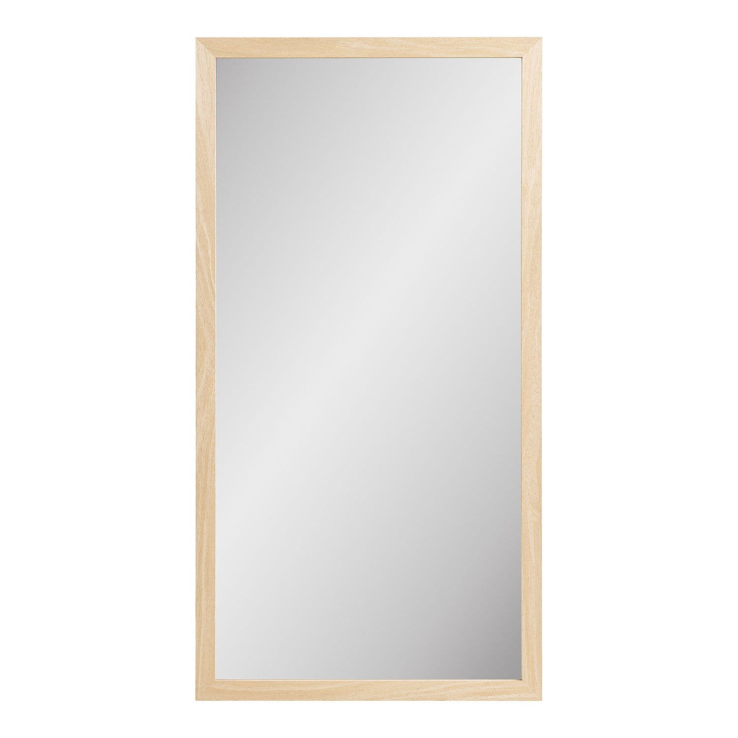 Scottsdale Wall Mirror - Wall Mirror, Wooden Frame, Nature 45x75 cm