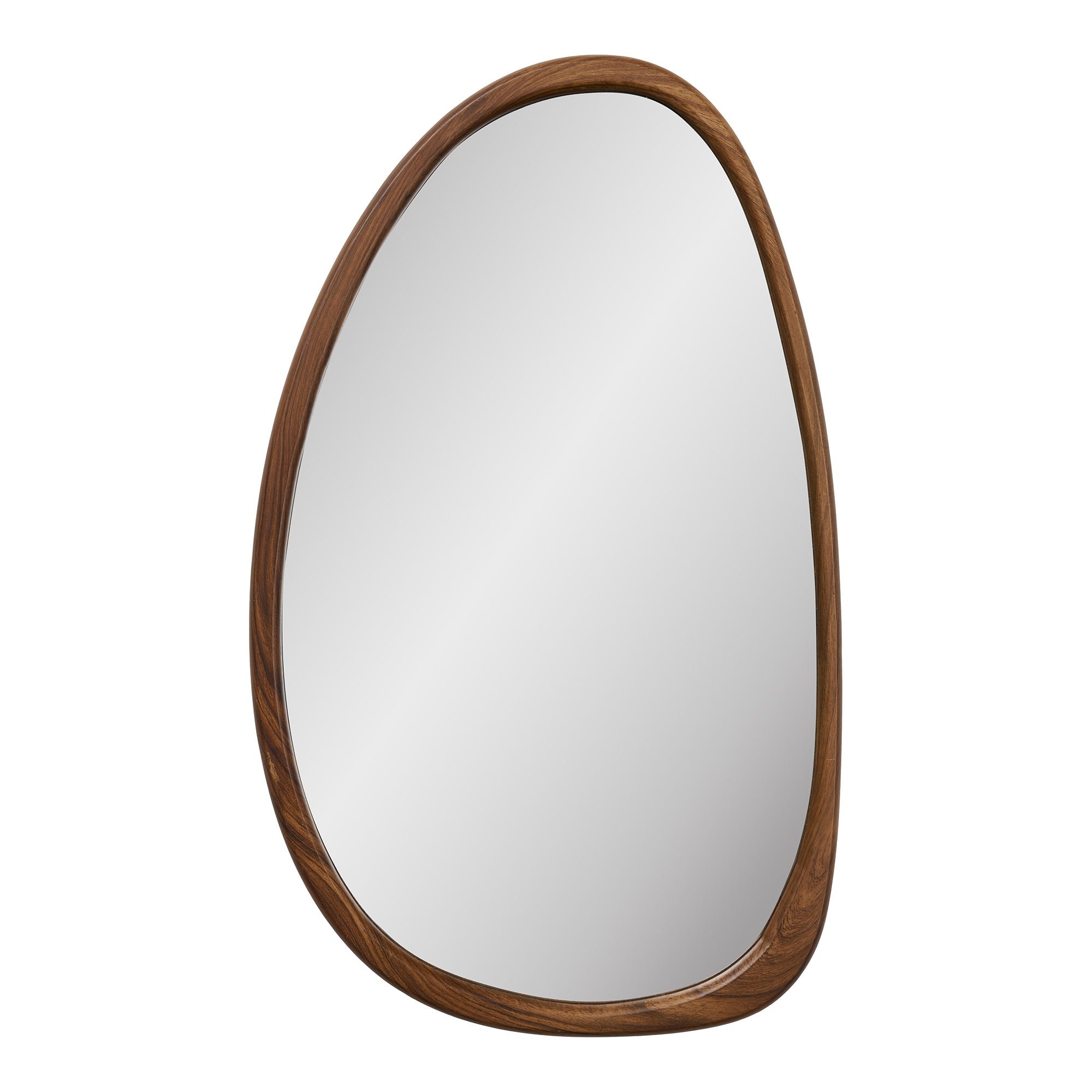 Luxon Mirror - Mirror, organisk form, treutseende 38,5x64,5 cm