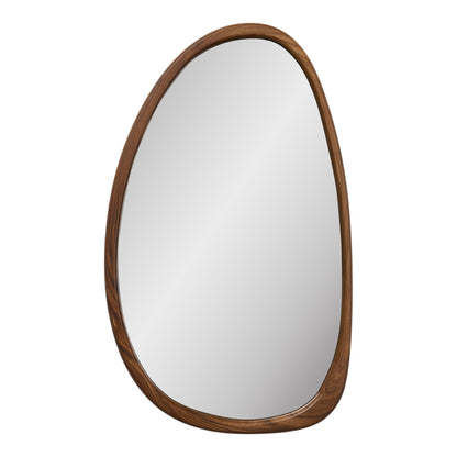 Luxon Mirror - Mirror, organisk form, treutseende 38,5x64,5 cm