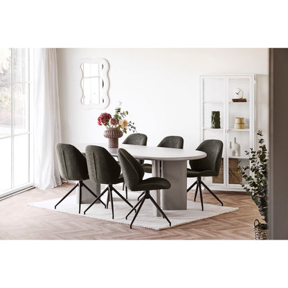 Bosaro Mirror - Mirror, Teddy, White 80x54 cm