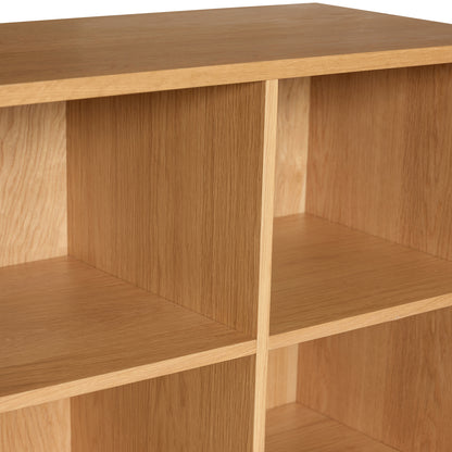 Disco Bokhylle Stor Natur - 80x30xh180cm