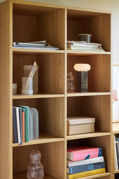 Disco Bokhylle Stor Natur - 80x30xh180cm