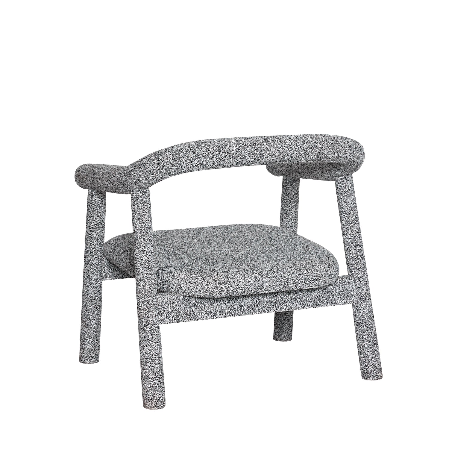 Ouli Lounge Chair Hvit - 81x73xh80cm