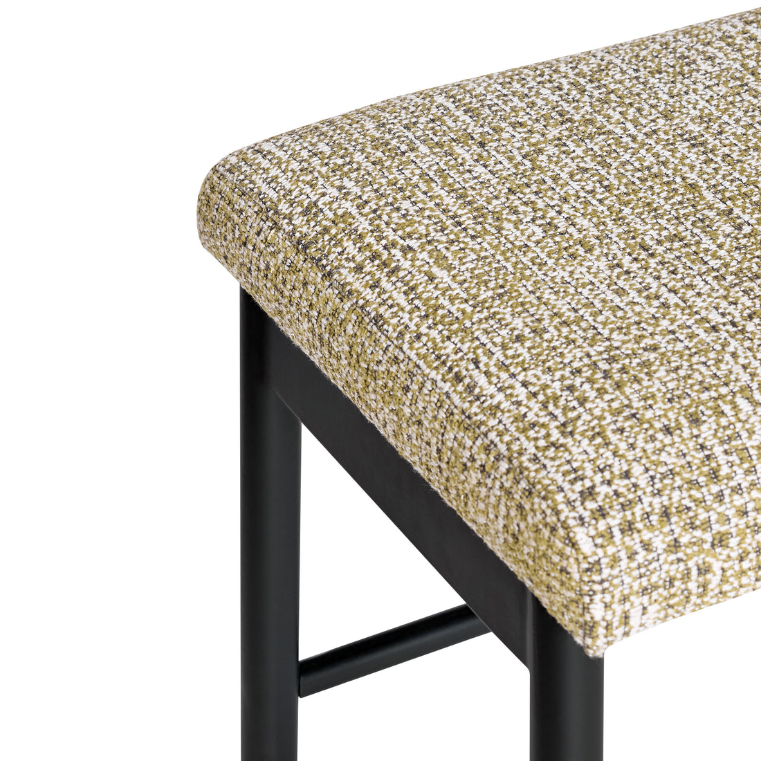 Langbenk Lysegrønn - 182x38xh46cm