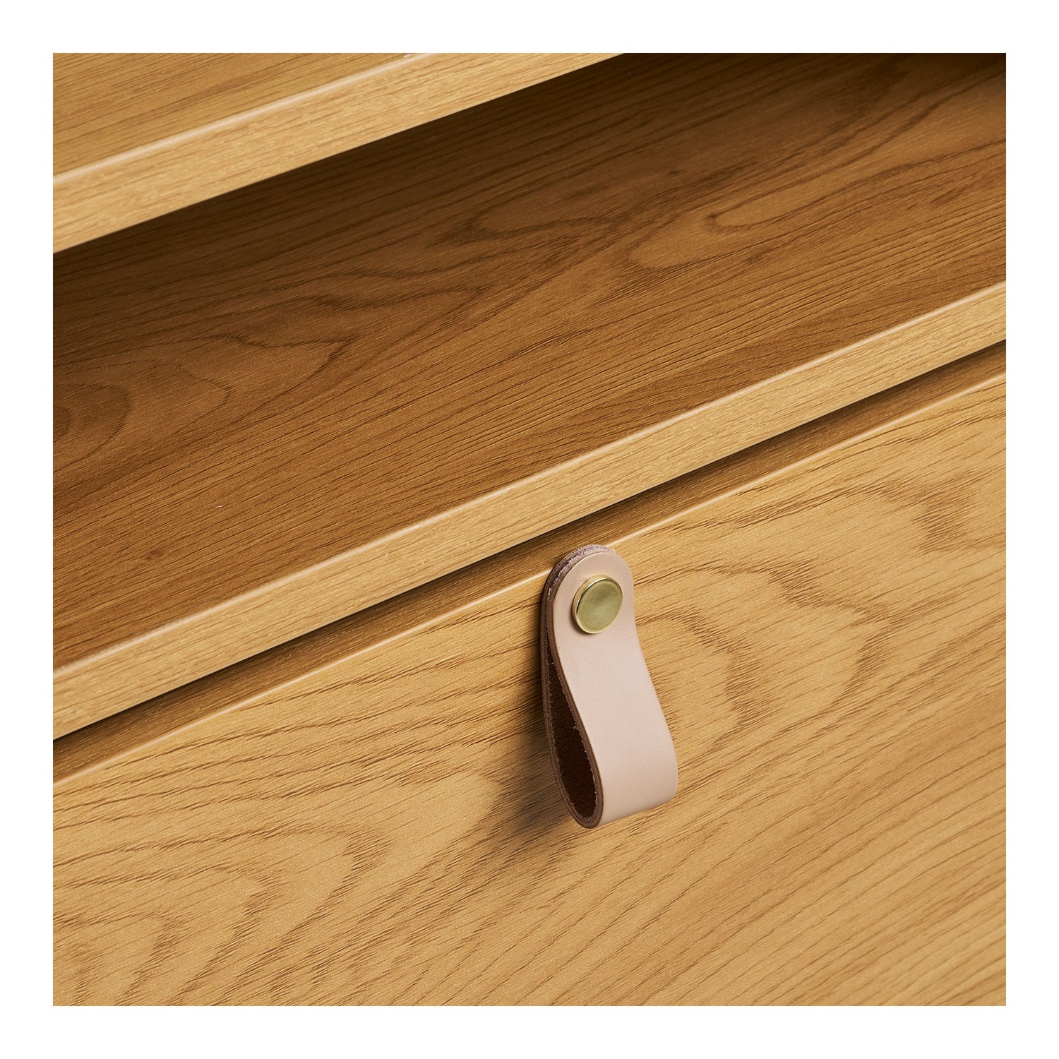 Barco Shoe Cabinet - Skokabinett, Oak Wood Look 62x26x118 cm