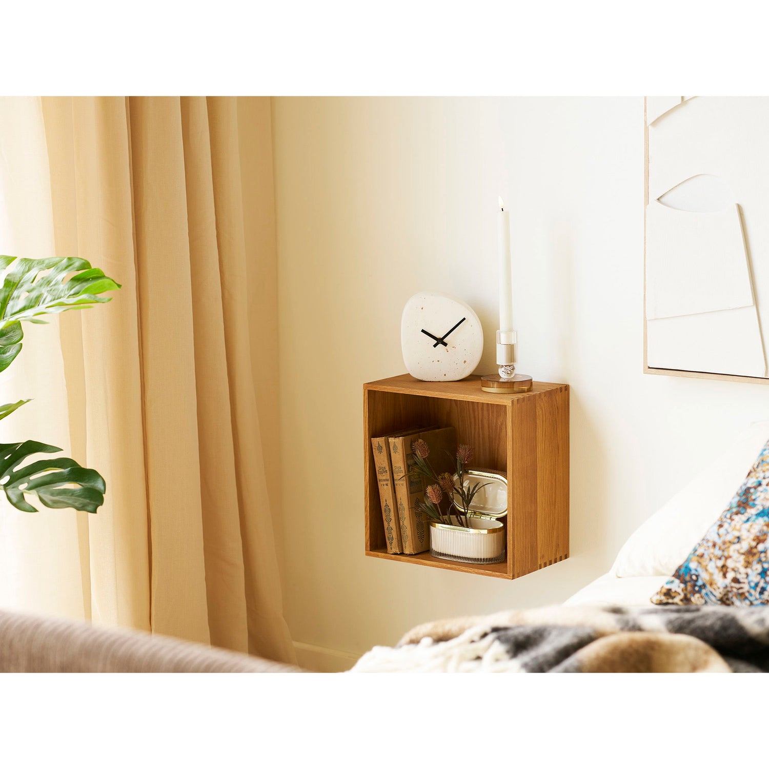 Townsville Vegghylle - Vegghylle, eik 18x30x30 cm