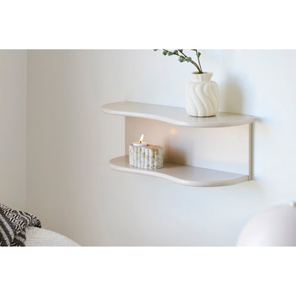 Botta vegghylle - vegghylle, beige 44x17.5x18 cm