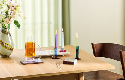 Skrå spisestuestol Brun - 55x51xh80cm