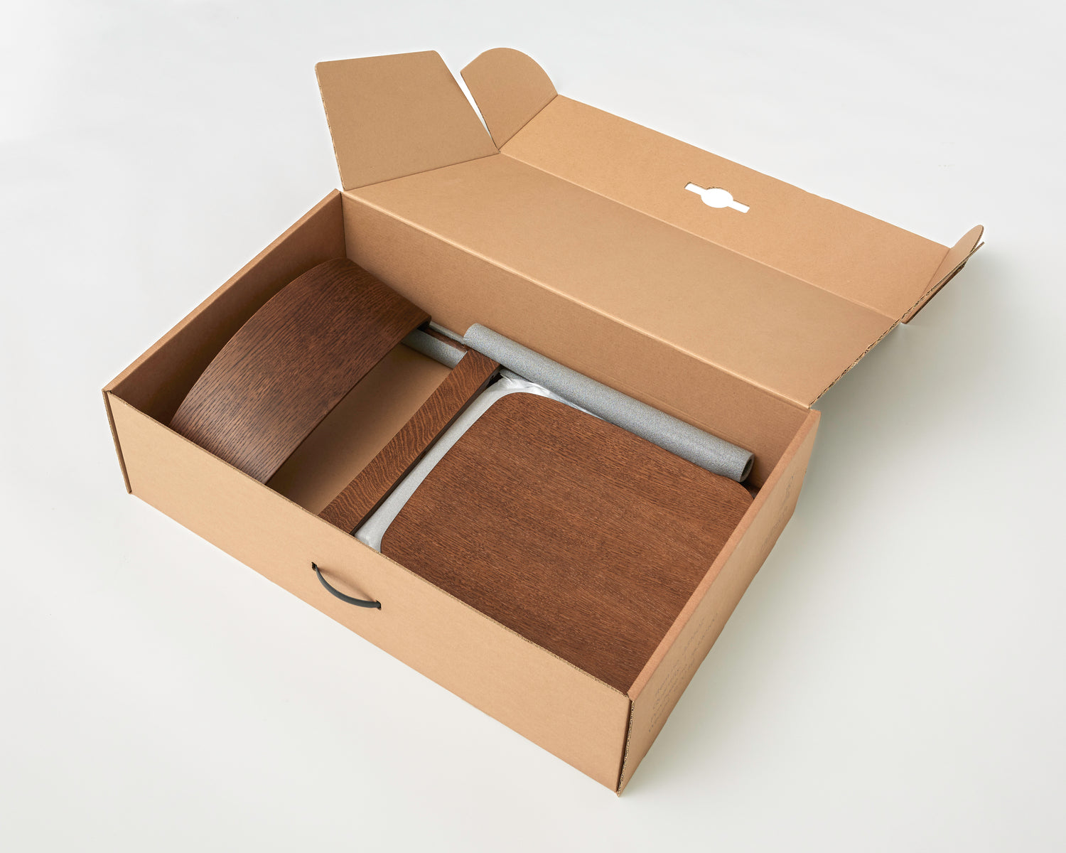 Skrå spisestuestol Sort - 55x51xh80cm