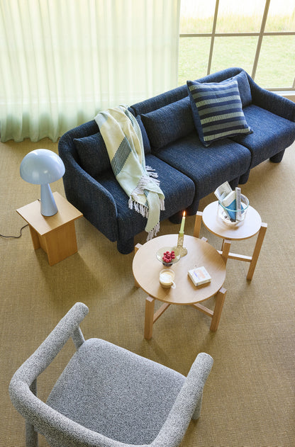 Elegance Sofa Mørkeblå - 224x73xH74